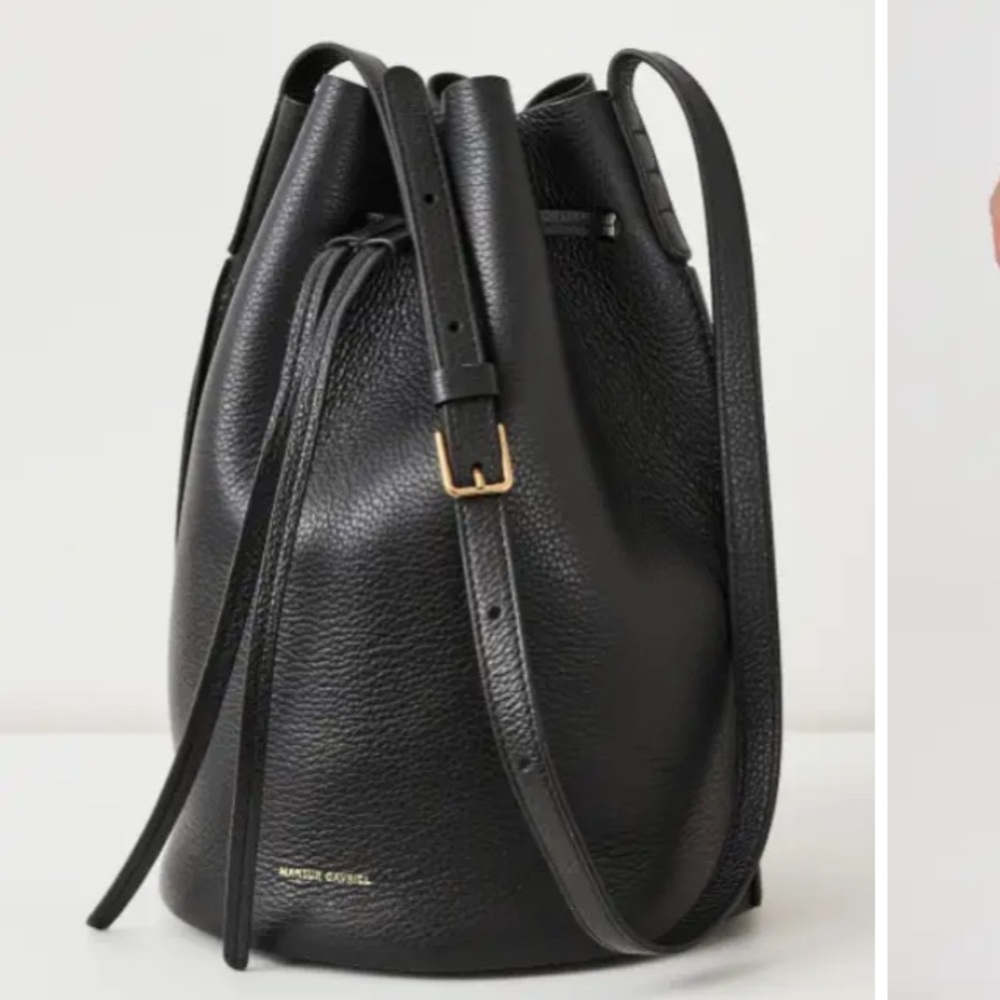 Mansur Gavriel Black Crossbody Bag